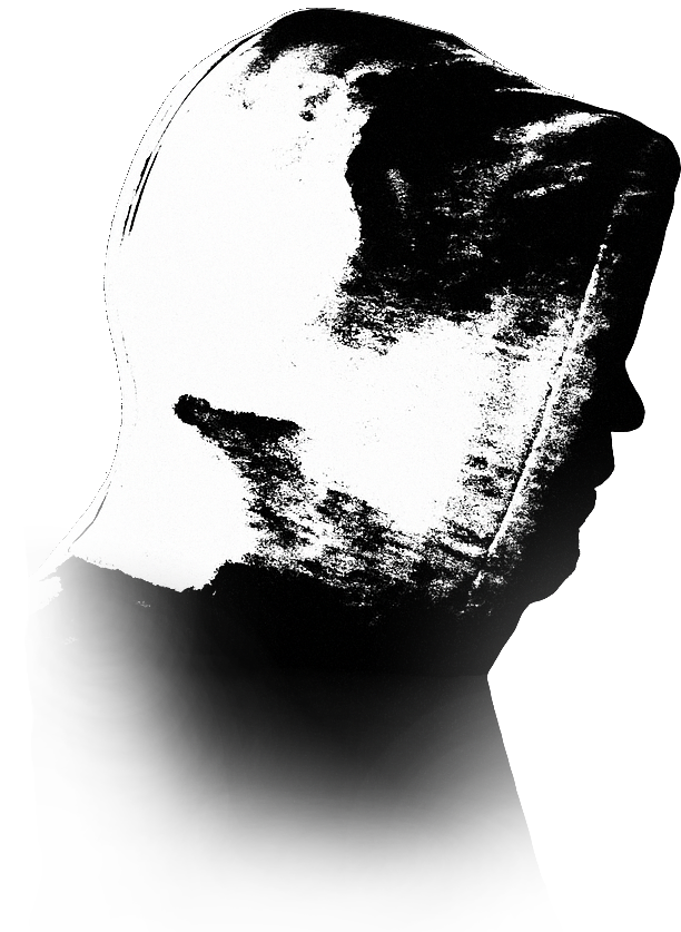 Deutscher Liedermacher Silhouette